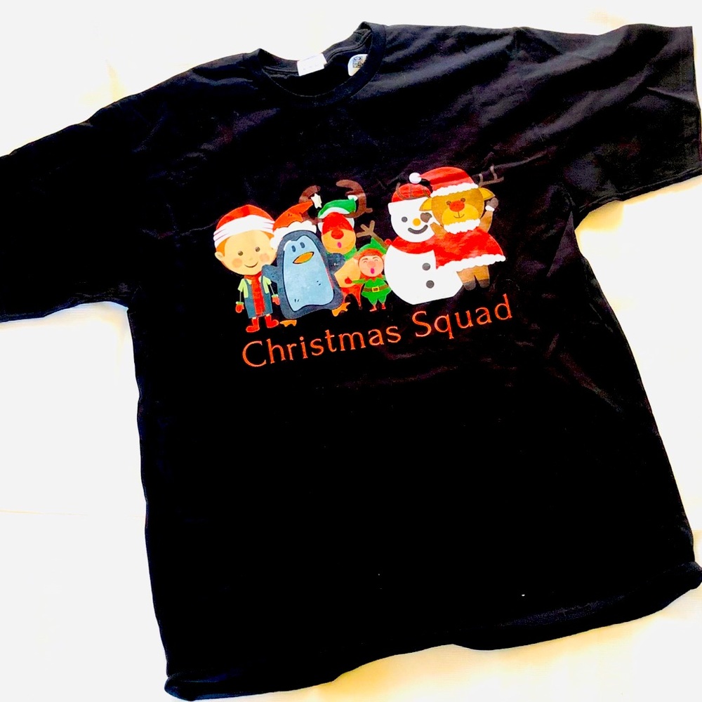 Mens Christmas Squad Family Matching Shirt